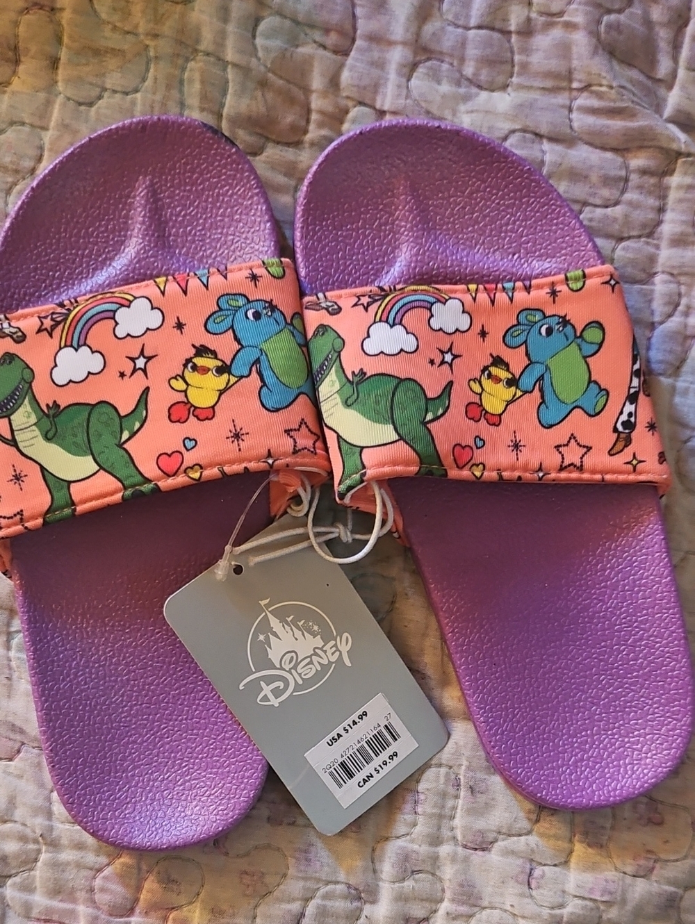 Disney Store Toy Story 4 Slides Sz 13/1